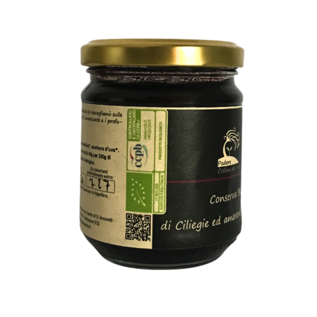 Conserva di ciliegie e amarene selvatiche - 230 gr