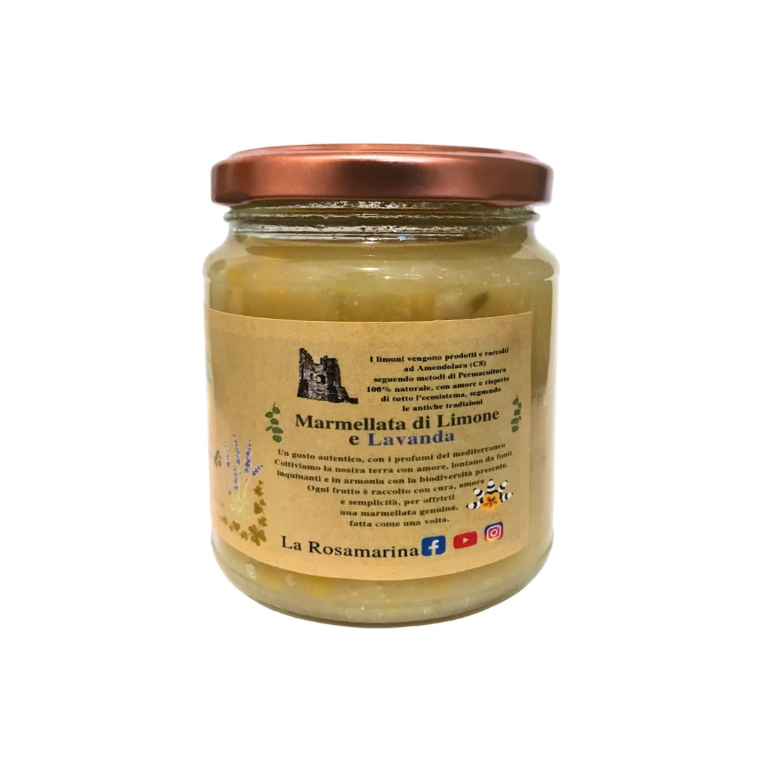 Marmellata di Limone e Lavanda - 340 gr