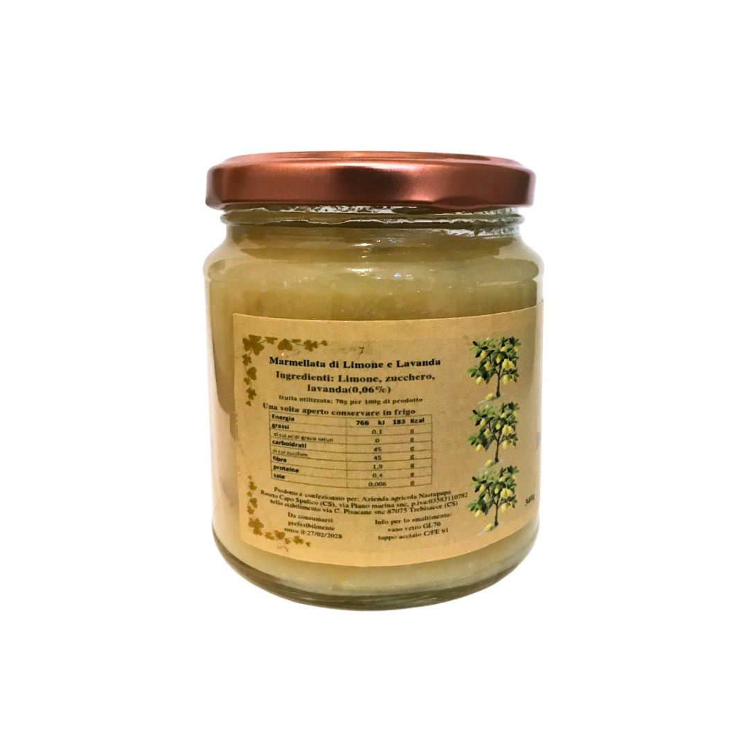 Marmellata di Limone e Lavanda - 340 gr