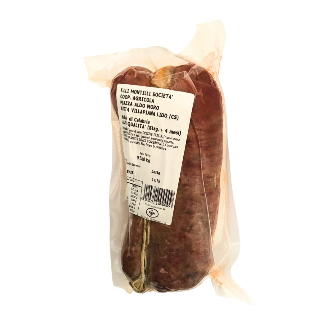 Hochwertige kalabrische Nduja - 410-460 gr