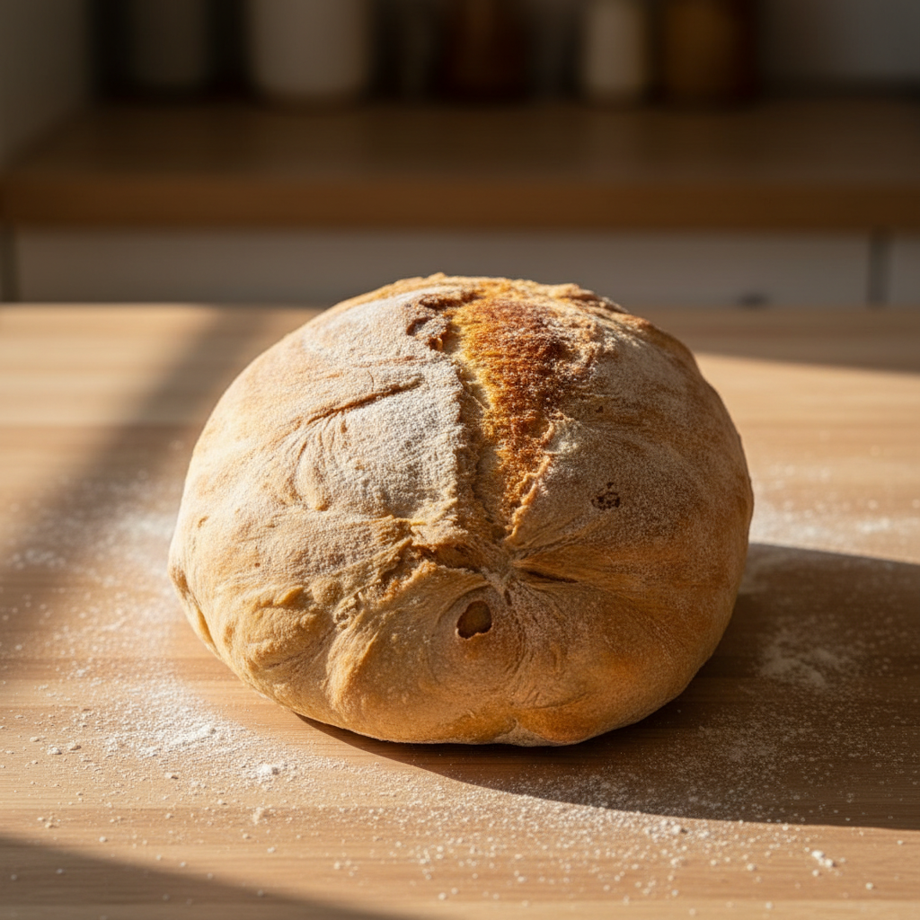 Pane di Cerchiara artigianale con lievito madre cotto nel forno a legna - 1 Kg