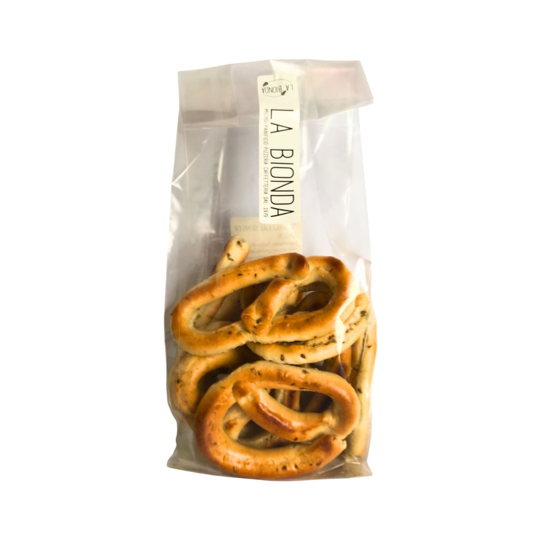 Taralli ai semi di anice - 250 gr