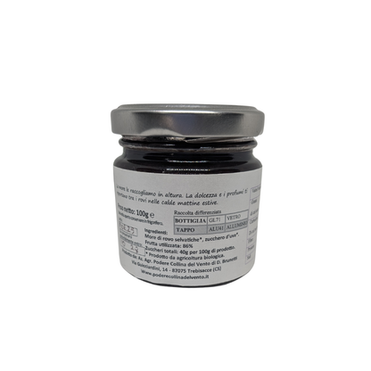 Conserva Bio di More di Rovo Selvatiche 100g – Raccolta Spontanea