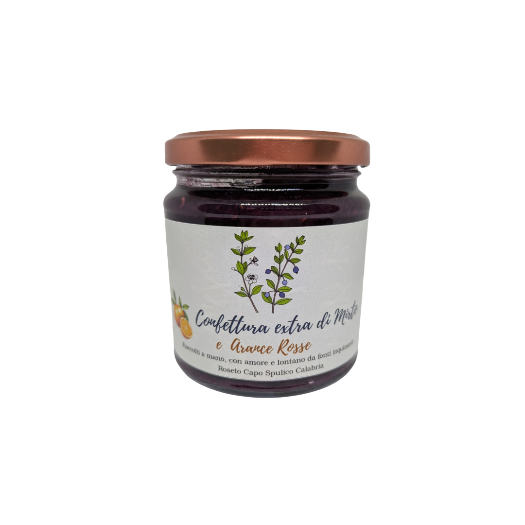 Confettura Extra di Mirto e Arance Rosse - 340g