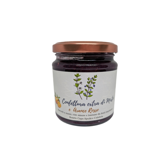 Confettura Extra di Mirto e Arance Rosse - 340g