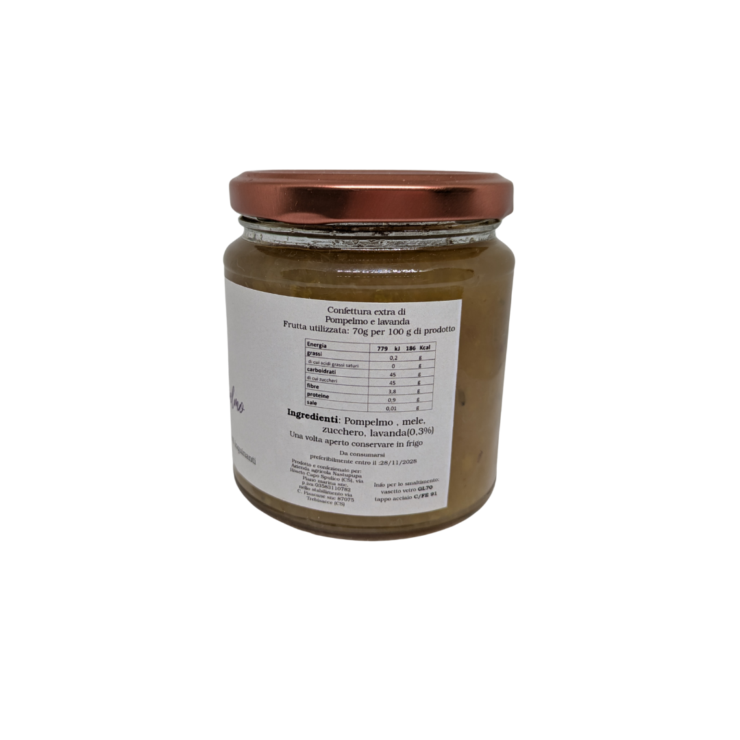 Marmellata di Pompelmo e Lavanda- 340g