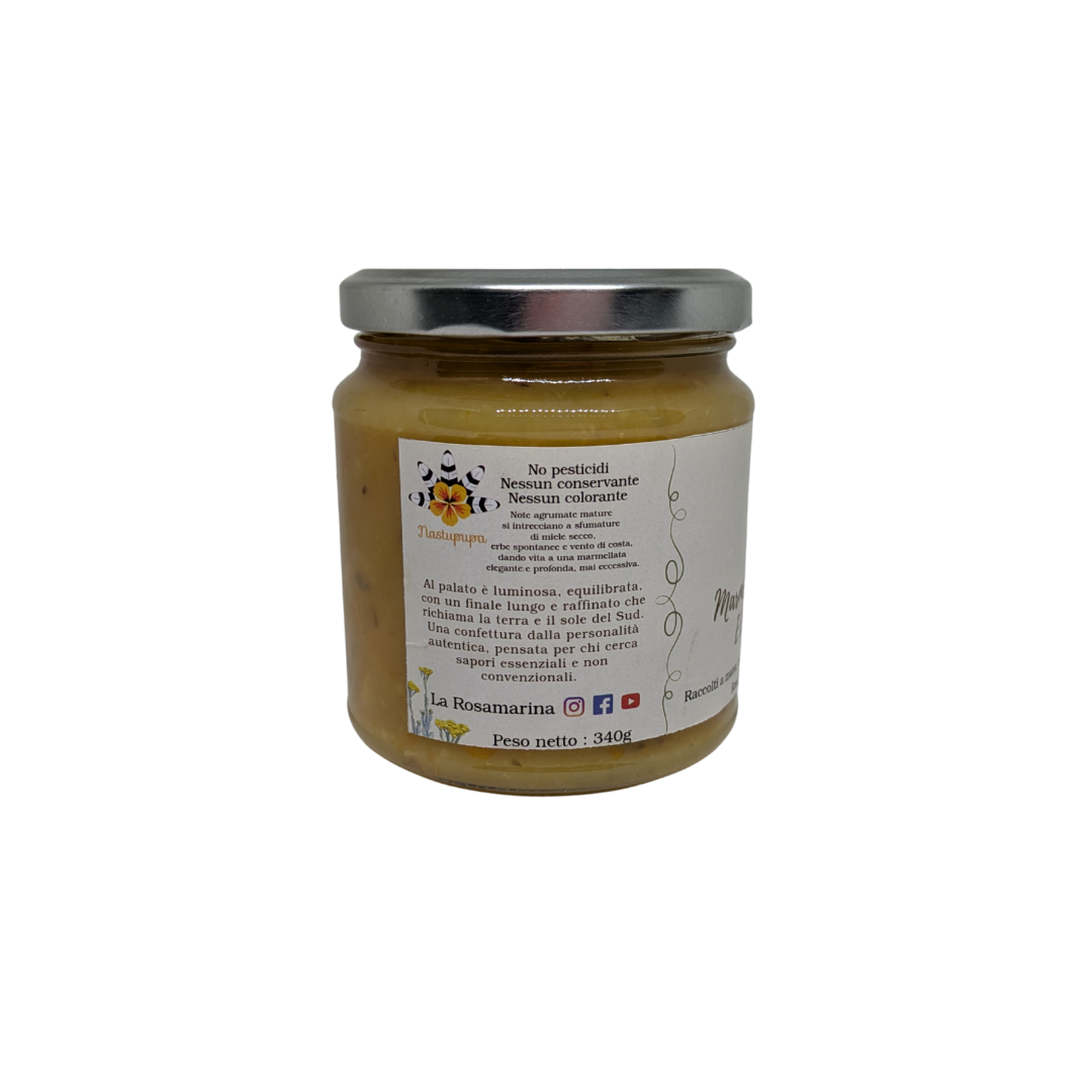 Marmellata di Arance e Elicriso Italico- 340g