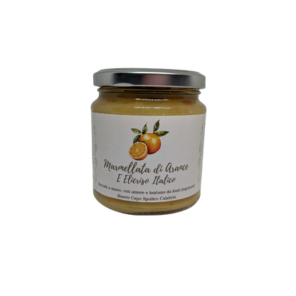 Marmellata di Arance e Elicriso Italico- 340g