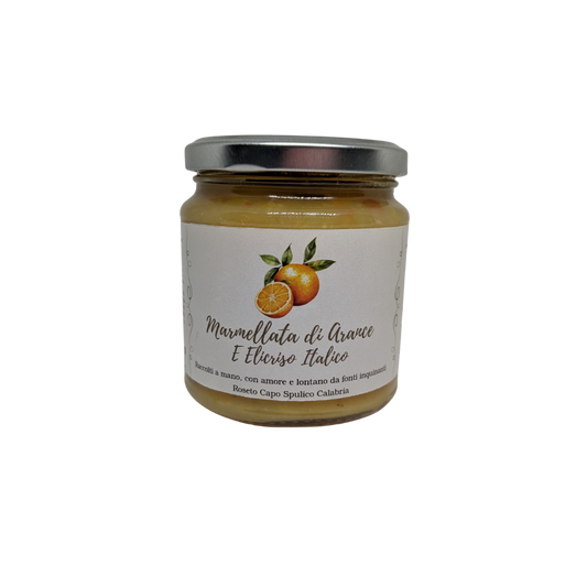 Marmellata di Arance e Elicriso Italico- 340g