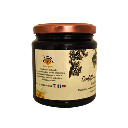 Confettura extra di Gelso e Menta - 340 gr