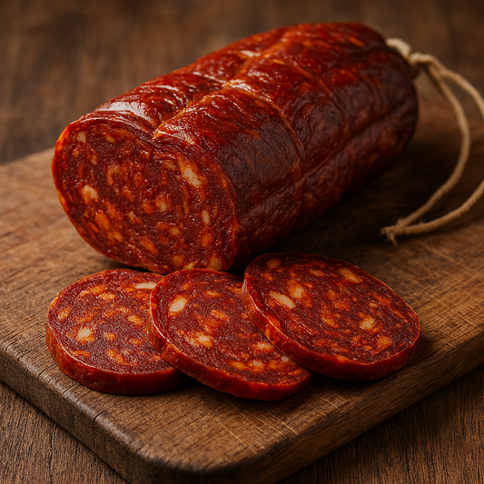 Soppressata stagionata piccante senza glutine nè lattosio - 230-250 gr