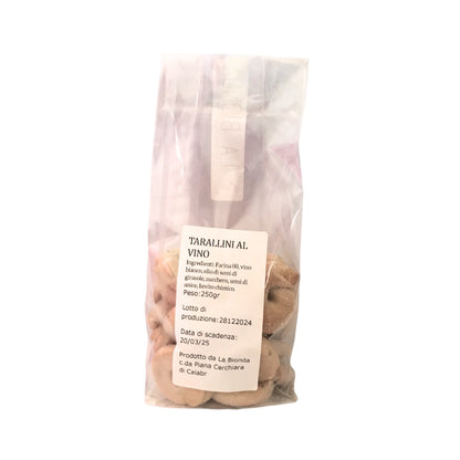 Tarallini al vino - 250 gr